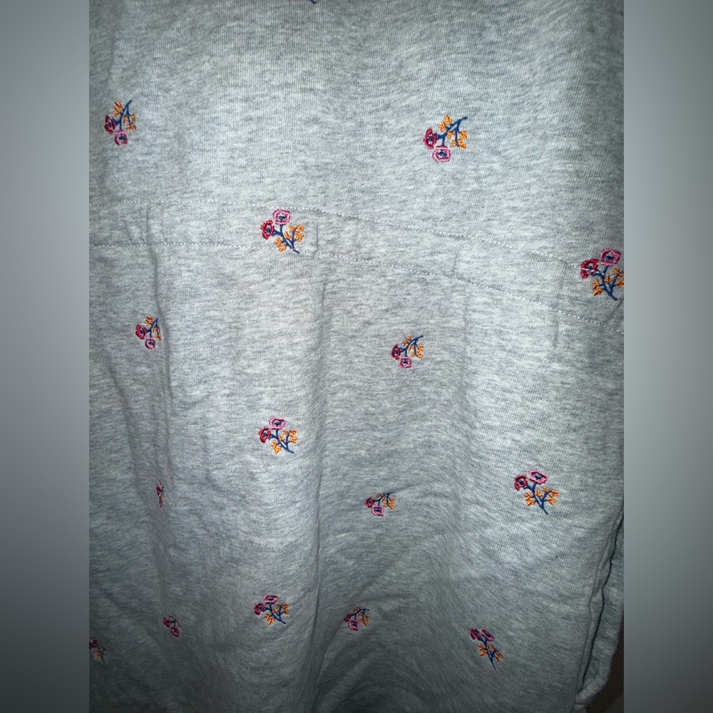 Draper James Floral Heather Gray Dress - Picture 5 of 5